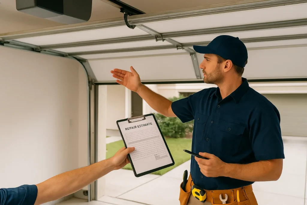 Garage Door Repair Cost League City.